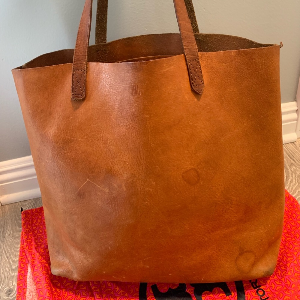 Madewell tote WITH INITIALS